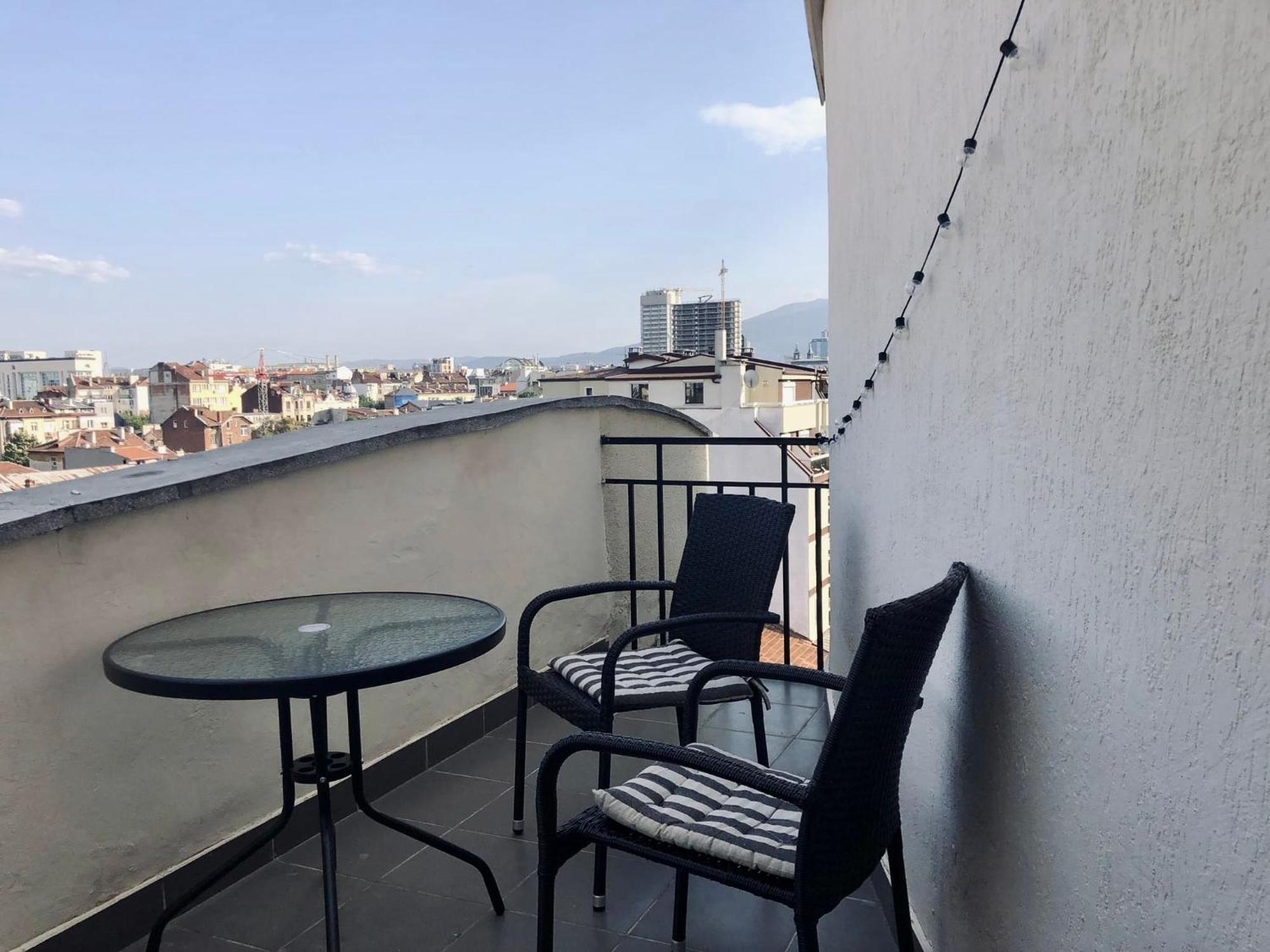 Cosy Rooftop In Center Sofie Exteriér fotografie